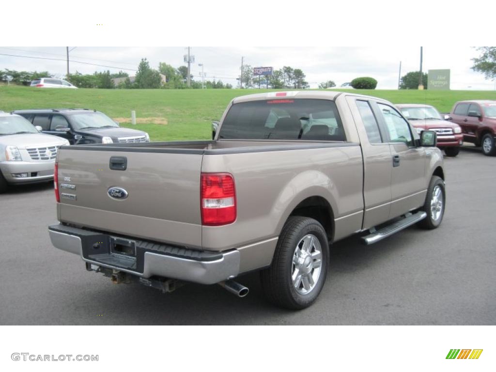 2006 F150 XLT SuperCab - Arizona Beige Metallic / Tan photo #5