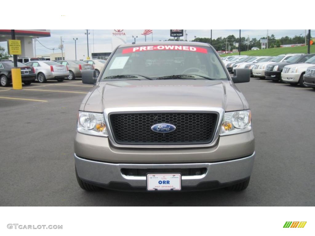 2006 F150 XLT SuperCab - Arizona Beige Metallic / Tan photo #8