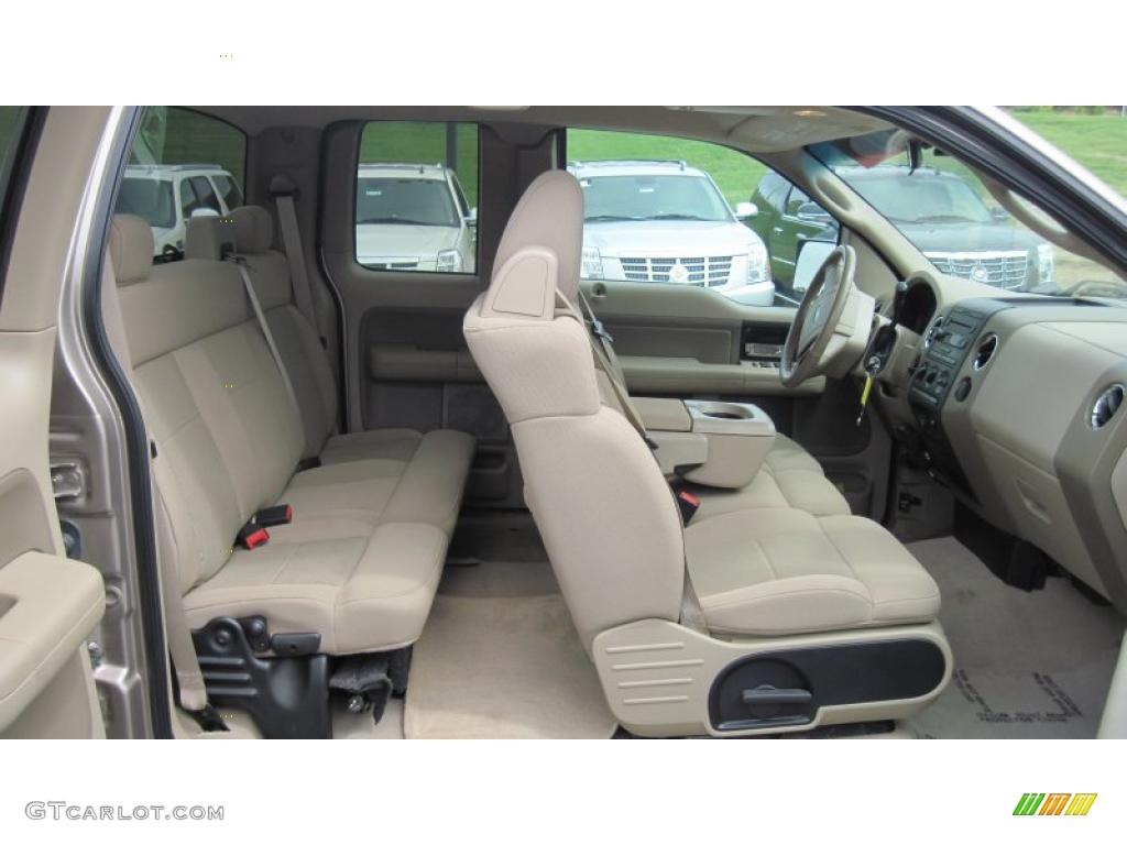 2006 F150 XLT SuperCab - Arizona Beige Metallic / Tan photo #21