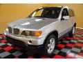 2002 Titanium Silver Metallic BMW X5 4.4i  photo #2