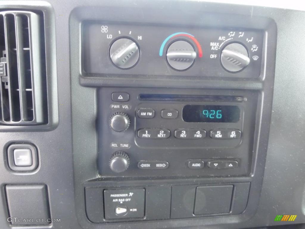 2006 Savana Van 3500 Extended Cargo - Summit White / Medium Pewter photo #50