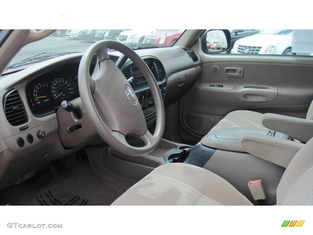 Oak Interior 2004 Toyota Tundra SR5 TRD Access Cab Photo #49830081