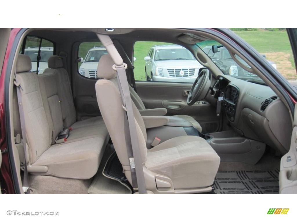 Oak Interior 2004 Toyota Tundra SR5 TRD Access Cab Photo #49830150