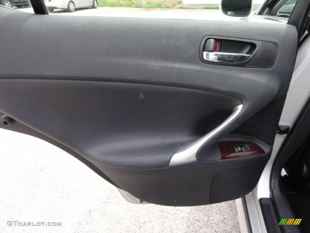 2007 IS 250 AWD - Tungsten Pearl / Black photo #28