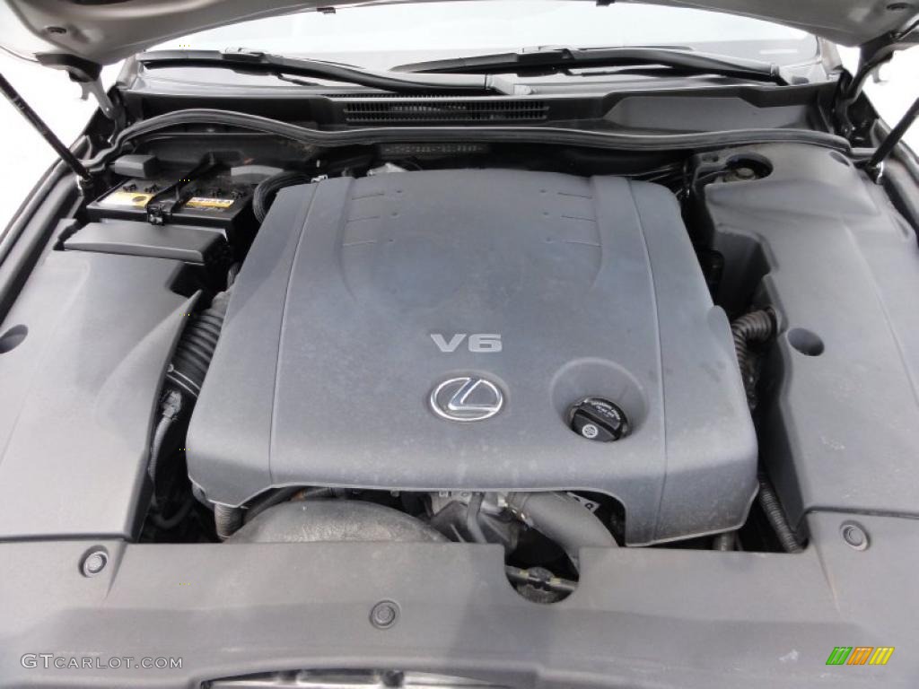 2007 IS 250 AWD - Tungsten Pearl / Black photo #38