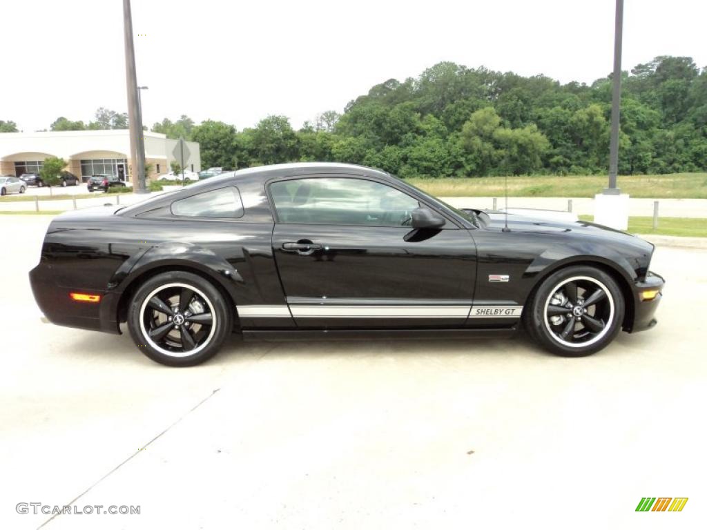 Black 2007 Ford Mustang Shelby GT Coupe Exterior Photo #49832691