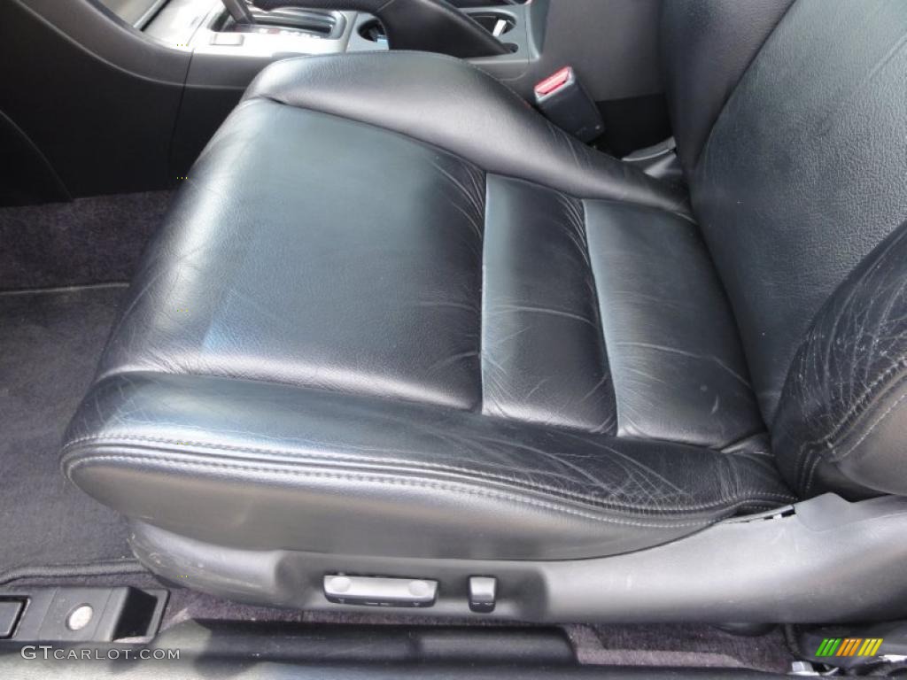 2006 Accord EX-L V6 Coupe - Nighthawk Black Pearl / Black photo #16