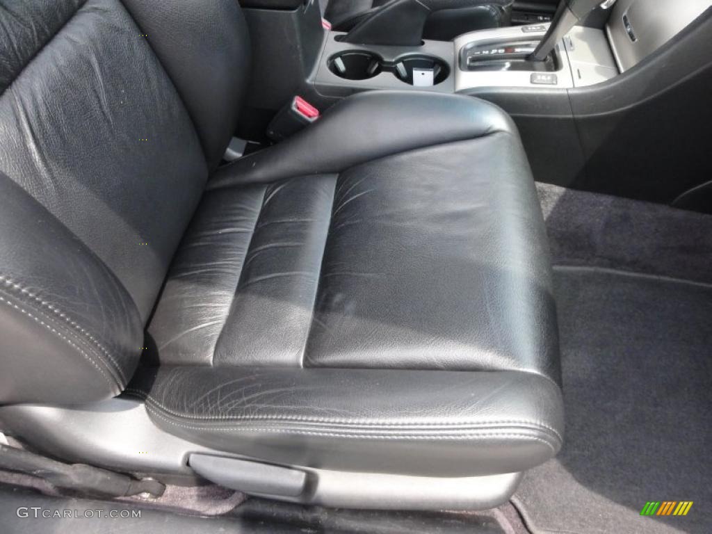 2006 Accord EX-L V6 Coupe - Nighthawk Black Pearl / Black photo #21