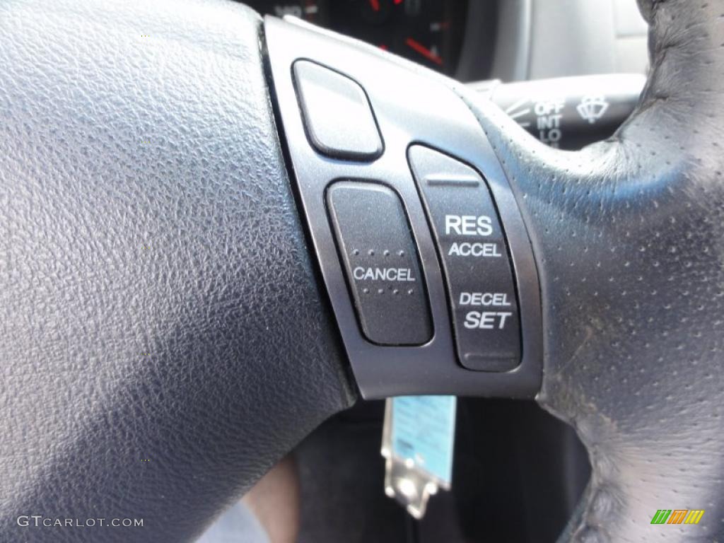 2006 Accord EX-L V6 Coupe - Nighthawk Black Pearl / Black photo #45