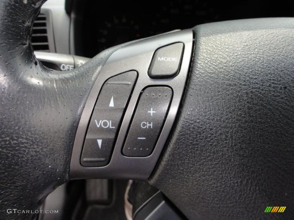 2006 Accord EX-L V6 Coupe - Nighthawk Black Pearl / Black photo #46