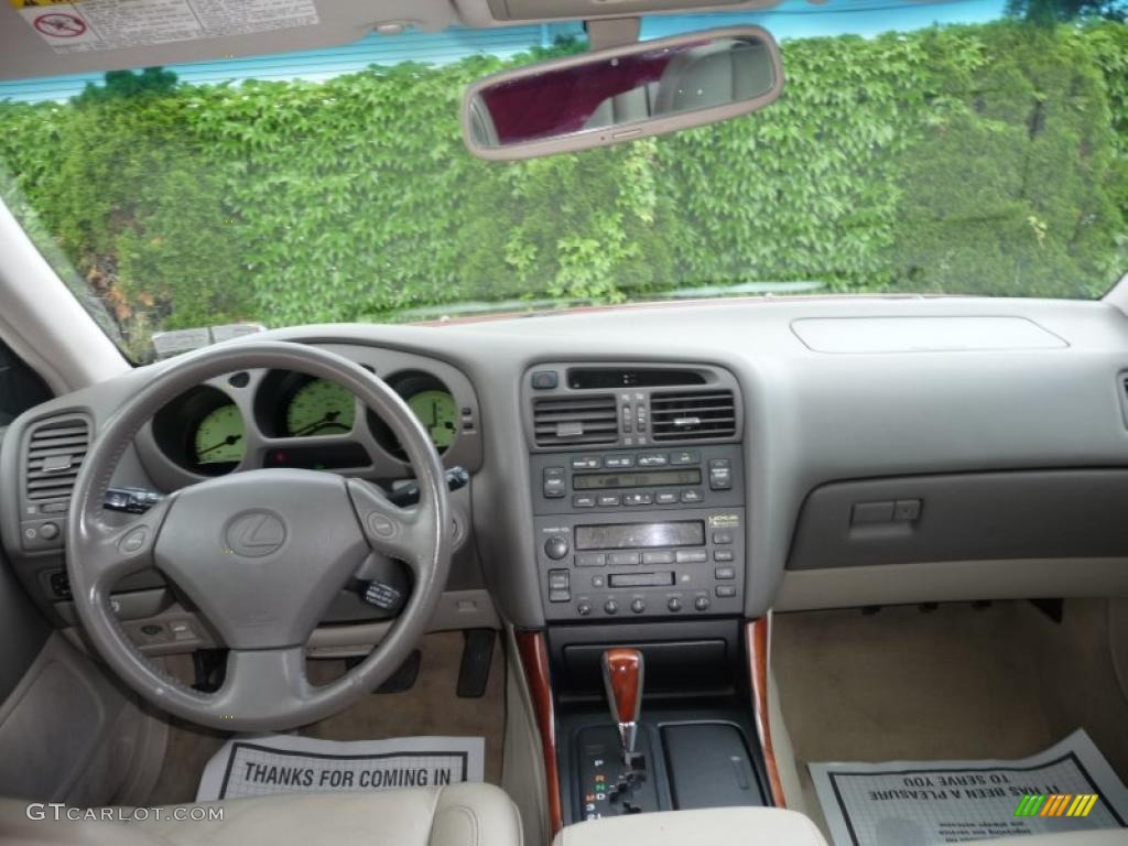 1998 Lexus GS 400 Ivory Dashboard Photo #49833876