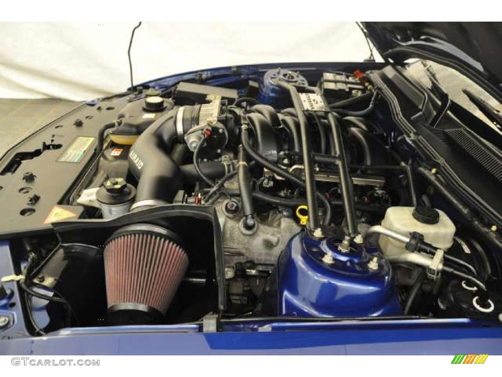2008 Mustang GT Premium Coupe - Vista Blue Metallic / Dark Charcoal photo #19