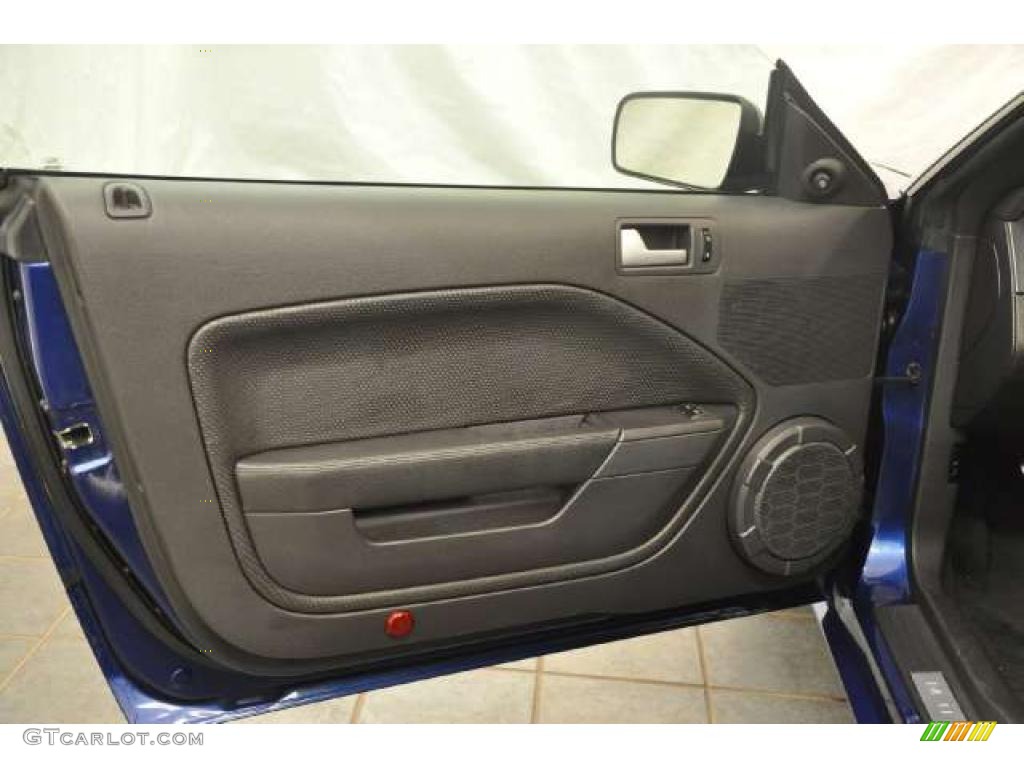 2008 Mustang GT Premium Coupe - Vista Blue Metallic / Dark Charcoal photo #22