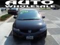 2010 Crystal Black Pearl Honda Civic EX Coupe  photo #2