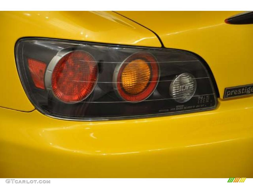 2008 S2000 CR Roadster - Rio Yellow Pearl / Black/Yellow photo #8