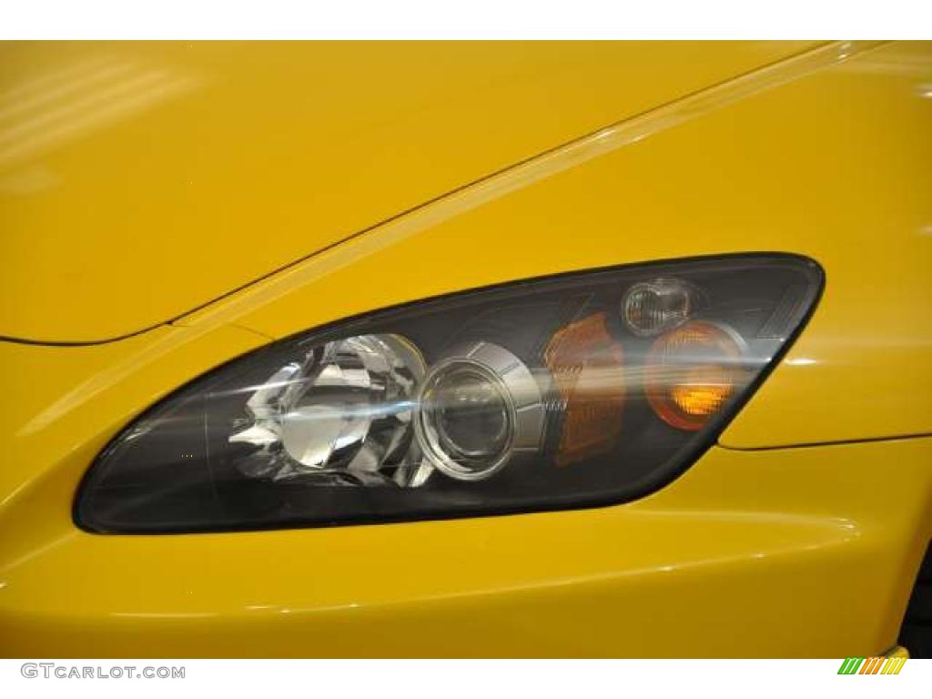 2008 S2000 CR Roadster - Rio Yellow Pearl / Black/Yellow photo #10