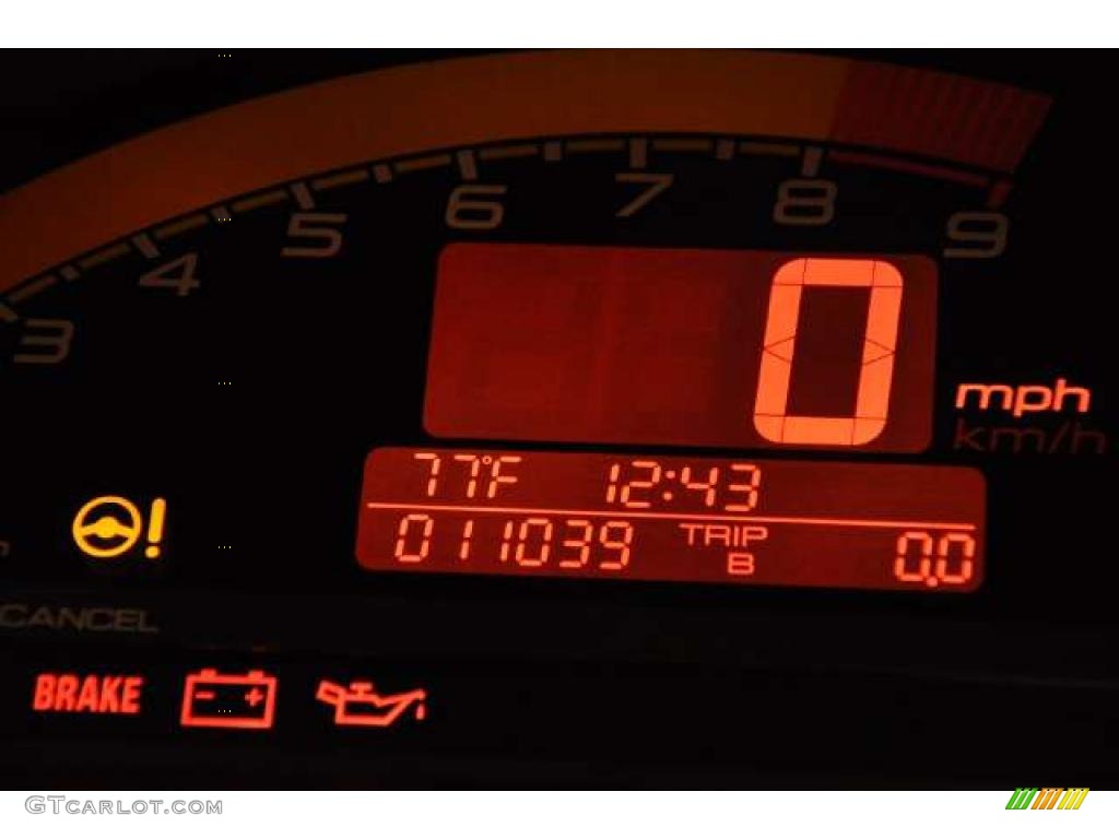 2008 Honda S2000 CR Roadster Gauges Photo #49836207