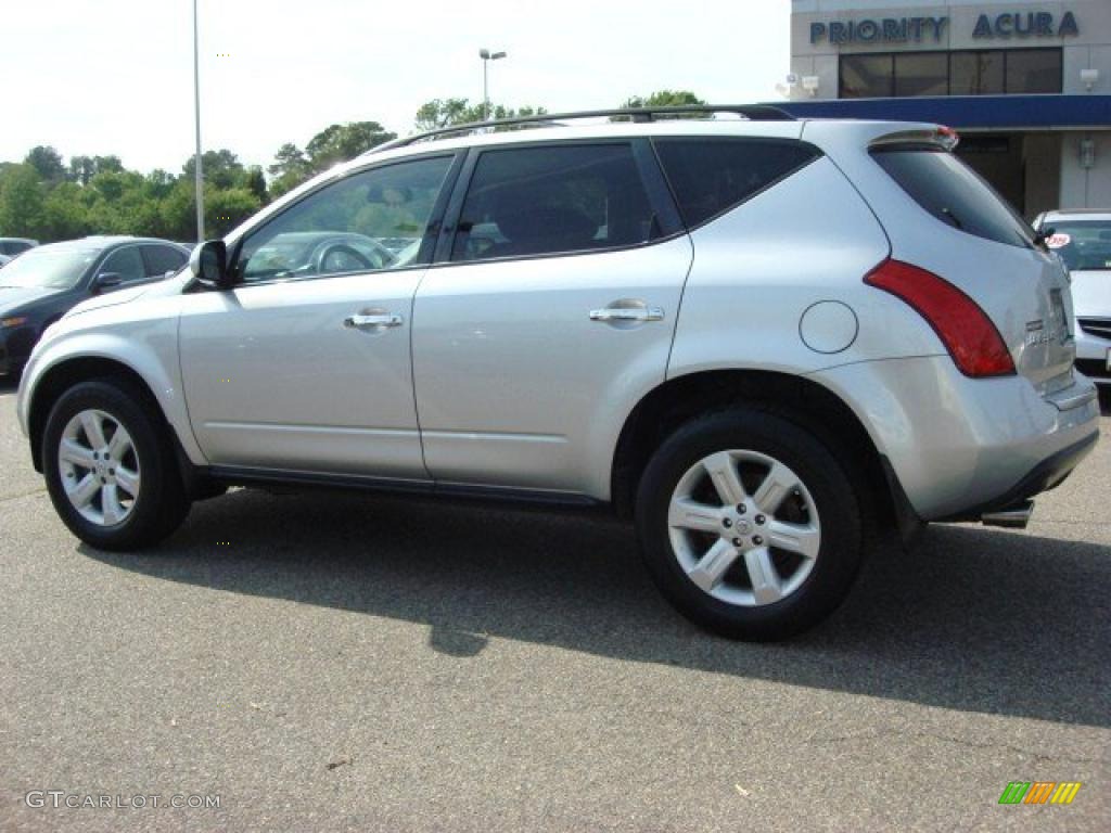 2007 Murano S - Brilliant Silver Metallic / Charcoal photo #3