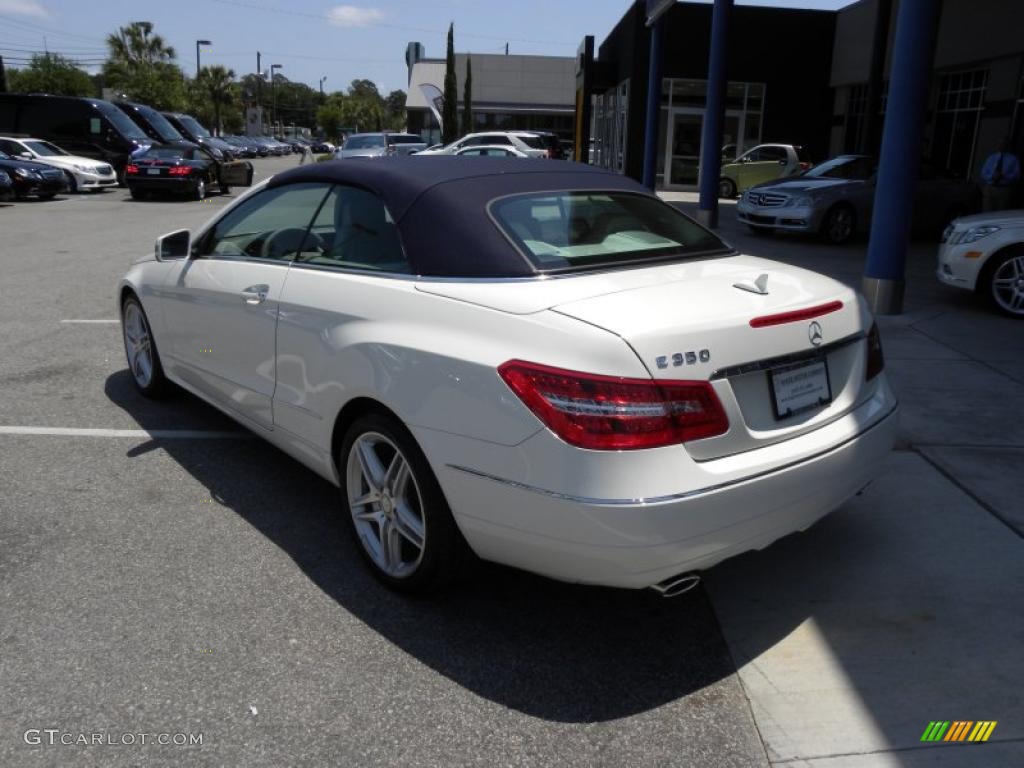 2011 E 350 Cabriolet - Arctic White / Ash/Dark Grey photo #9