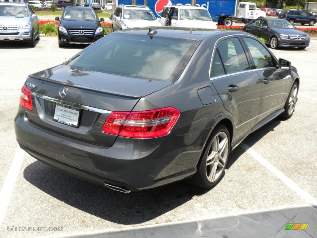 2011 E 350 Sedan - designo Graphite Metallic / Black photo #7