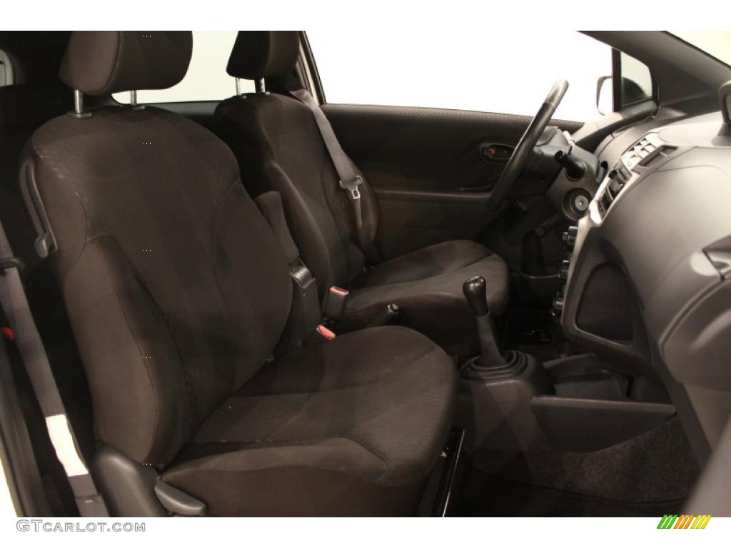 Dark Charcoal Interior 2008 Toyota Yaris S 3 Door Liftback Photo #49839270