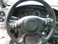 2002 Pontiac Bonneville Dark Pewter Interior Steering Wheel Photo