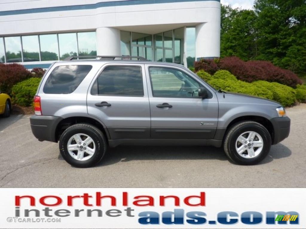 2007 Escape Hybrid 4WD - Tungsten Grey Metallic / Medium/Dark Flint photo #1