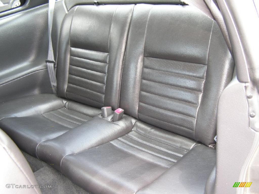 2001 Mustang GT Coupe - Mineral Grey Metallic / Dark Charcoal photo #12