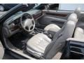 Taupe 2001 Chrysler Sebring LXi Convertible Interior Color