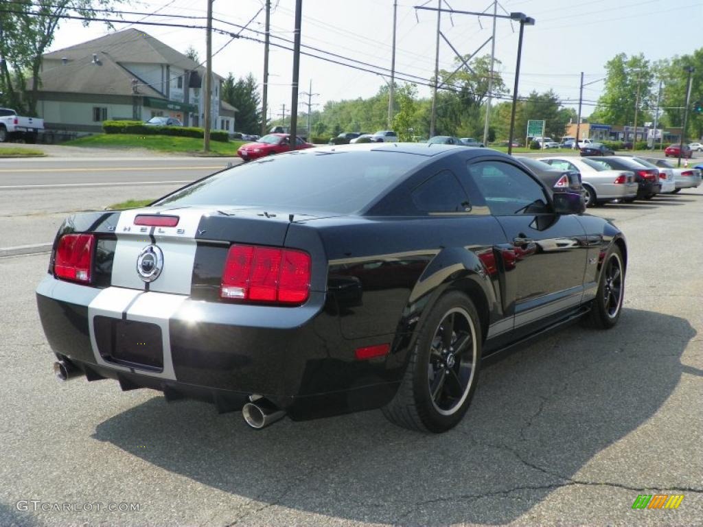 2007 Mustang Shelby GT Coupe - Black / Dark Charcoal photo #3