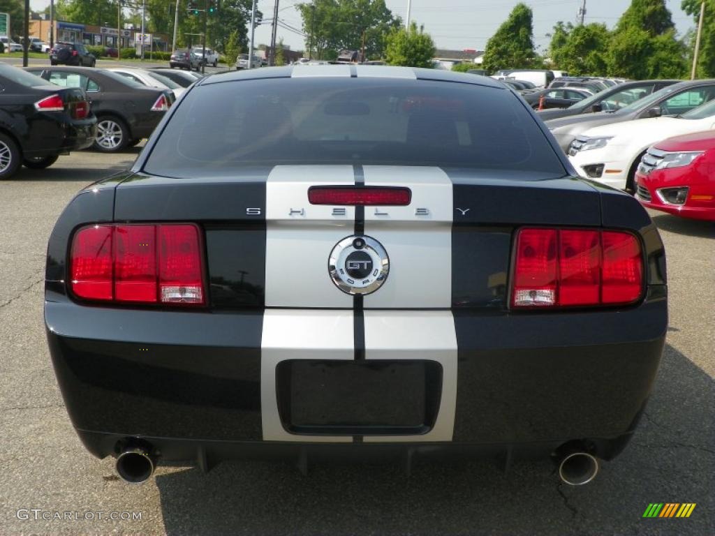 2007 Mustang Shelby GT Coupe - Black / Dark Charcoal photo #25