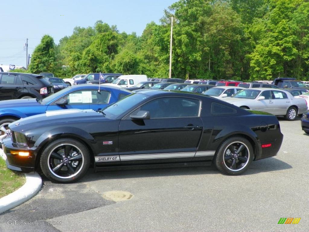 2007 Mustang Shelby GT Coupe - Black / Dark Charcoal photo #26