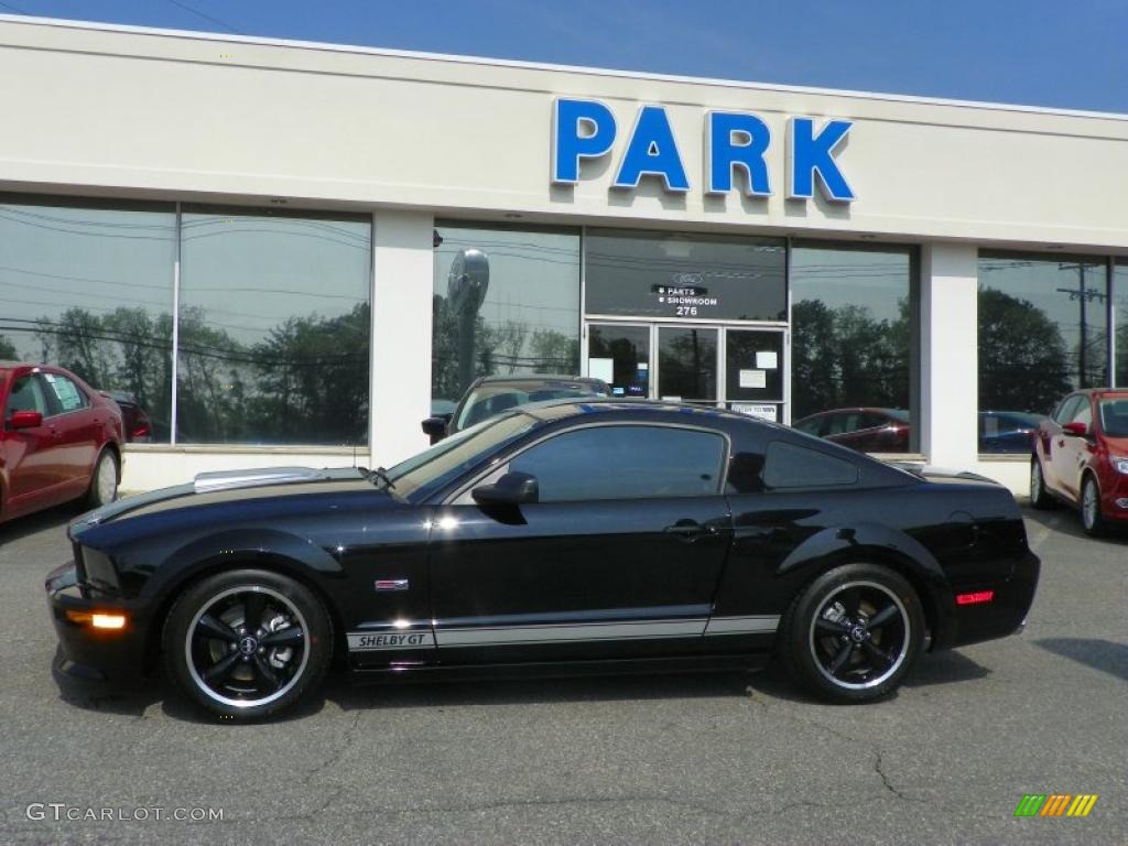 2007 Mustang Shelby GT Coupe - Black / Dark Charcoal photo #28