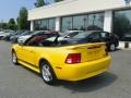 2004 Screaming Yellow Ford Mustang V6 Convertible  photo #4