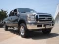 2006 Dark Shadow Gray Metallic Ford F250 Super Duty Lariat Crew Cab 4x4  photo #1