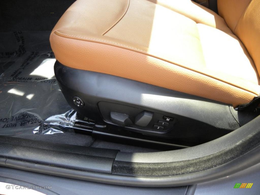 2010 3 Series 328i Sedan - Space Gray Metallic / Saddle Brown Dakota Leather photo #7