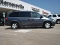 2002 Steel Blue Pearl Dodge Grand Caravan SE  photo #2