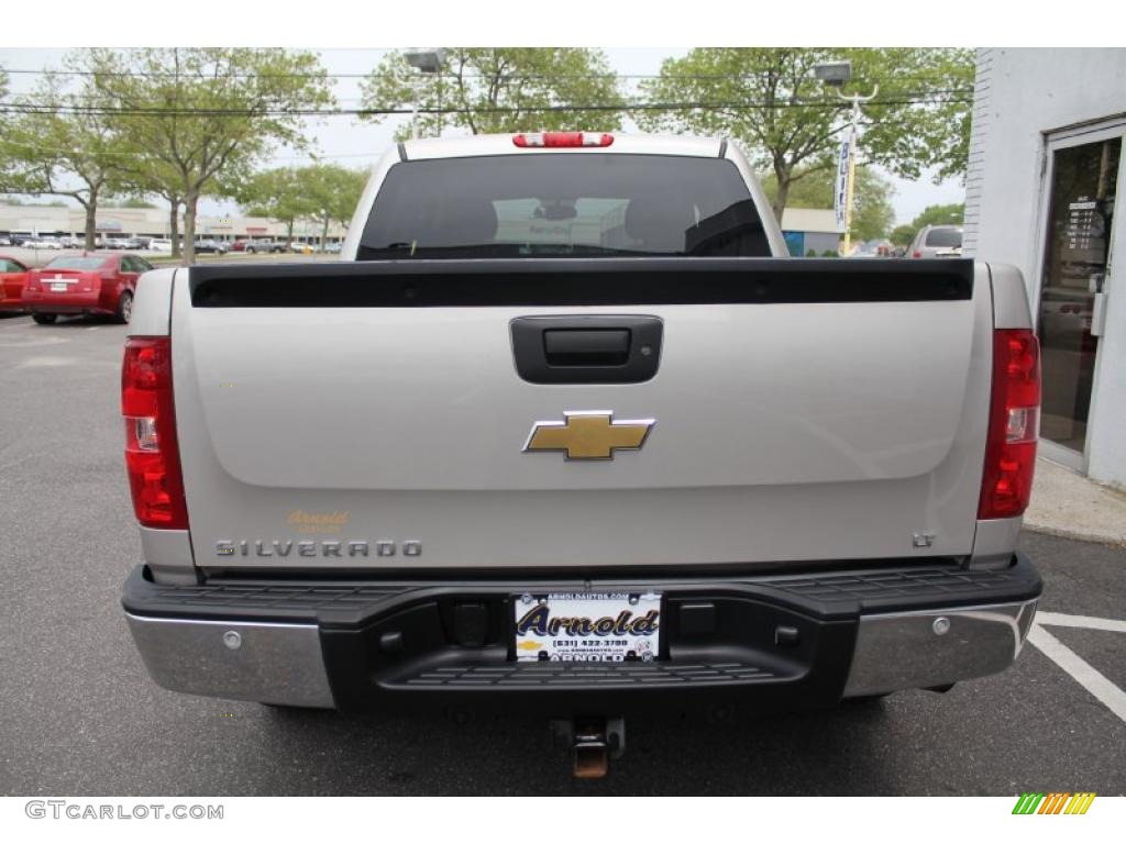 2008 Silverado 1500 LT Crew Cab 4x4 - Silver Birch Metallic / Ebony photo #5