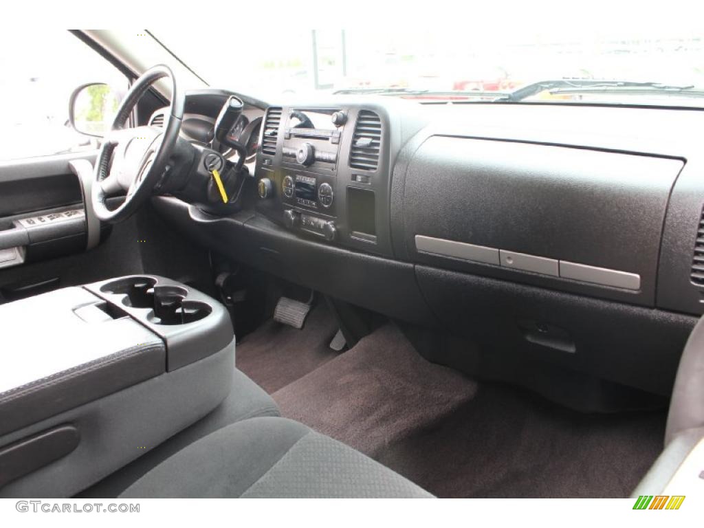 2008 Silverado 1500 LT Crew Cab 4x4 - Silver Birch Metallic / Ebony photo #13