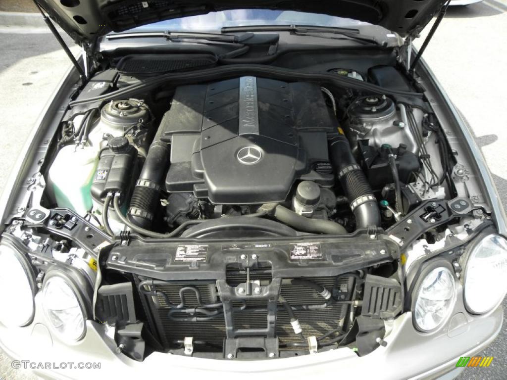 2004 Mercedes-Benz CL 500 5.0 Liter SOHC 24-Valve V8 Engine Photo #49843675