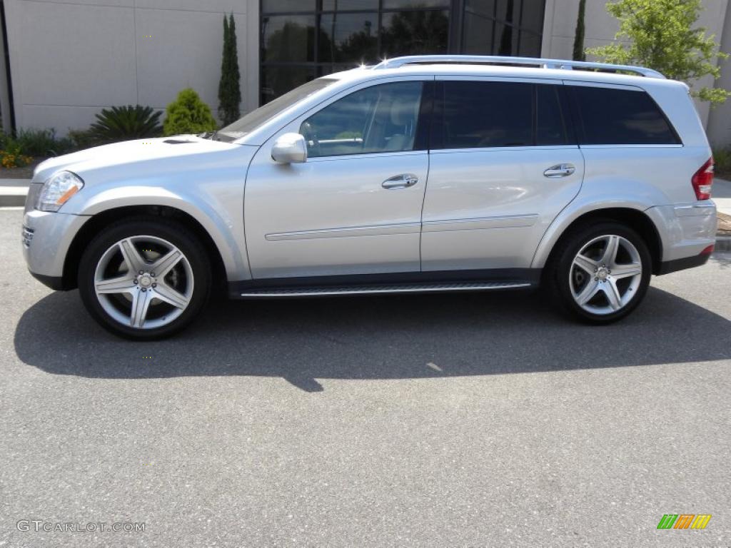 Iridium Silver Metallic 2010 Mercedes-Benz GL 550 4Matic Exterior Photo #49844245