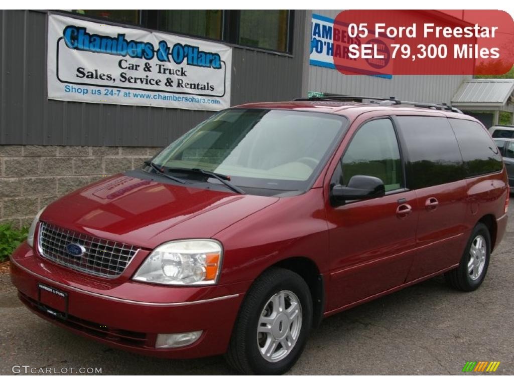 Dark Toreador Red Metallic Ford Freestar