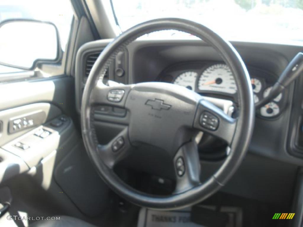 2006 Chevrolet Silverado 1500 Intimidator SS Dark Charcoal Steering Wheel Photo #49844584