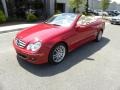 2008 Mars Red Mercedes-Benz CLK 350 Cabriolet  photo #20