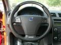 2010 Volvo V50 R Design Off Black Interior Steering Wheel Photo