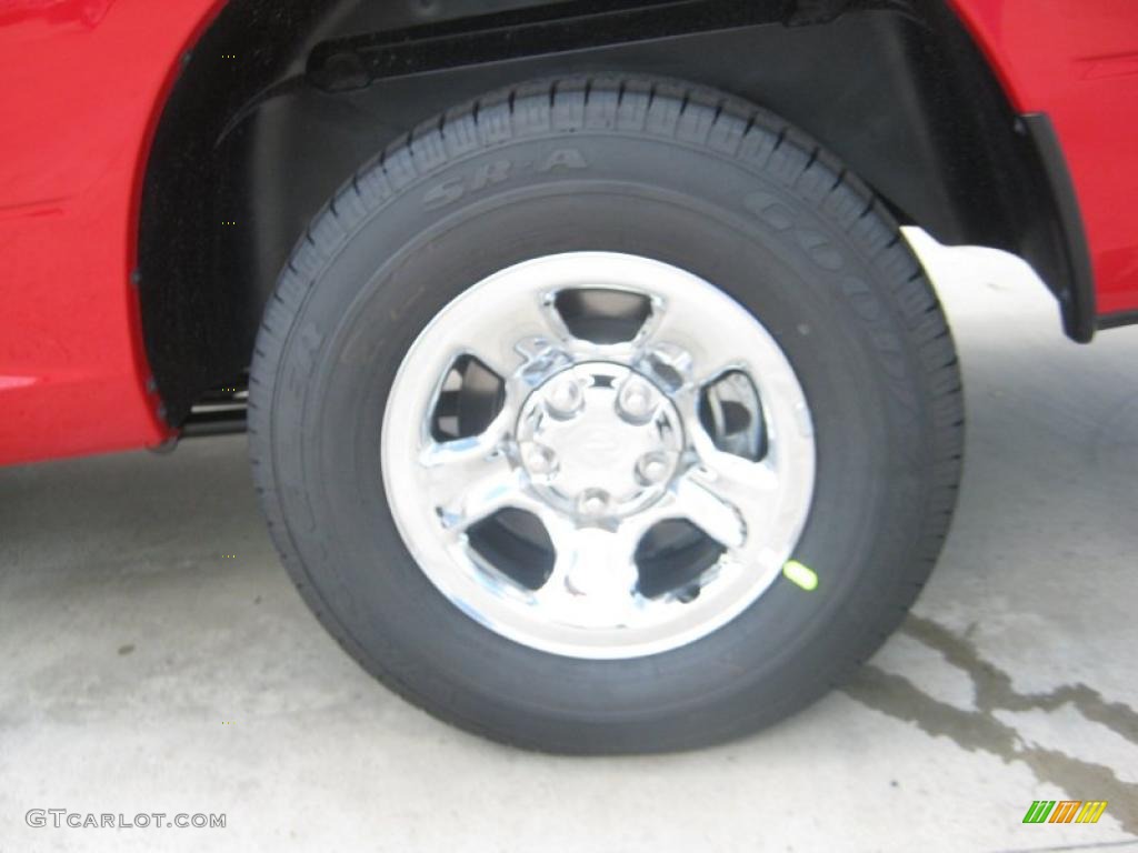 2011 Ram 1500 ST Quad Cab 4x4 - Flame Red / Dark Slate Gray/Medium Graystone photo #21