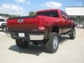 2011 Fire Red GMC Sierra 2500HD SLE Crew Cab 4x4  photo #5