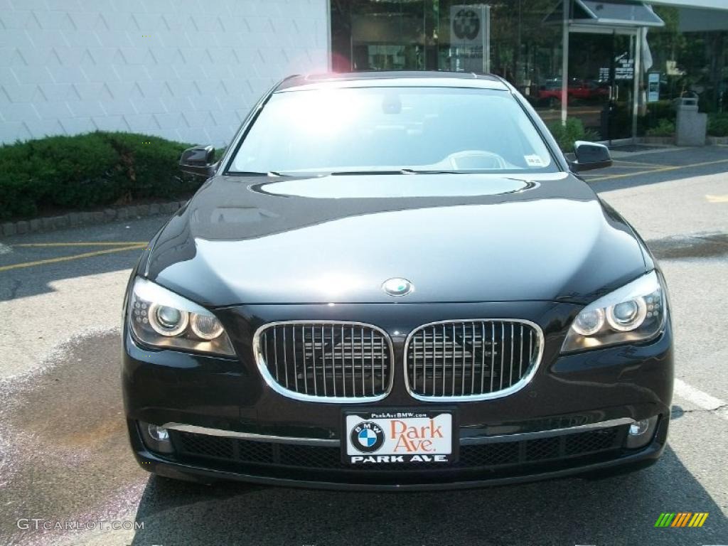 2011 7 Series 750Li xDrive Sedan - Jet Black / Black photo #2