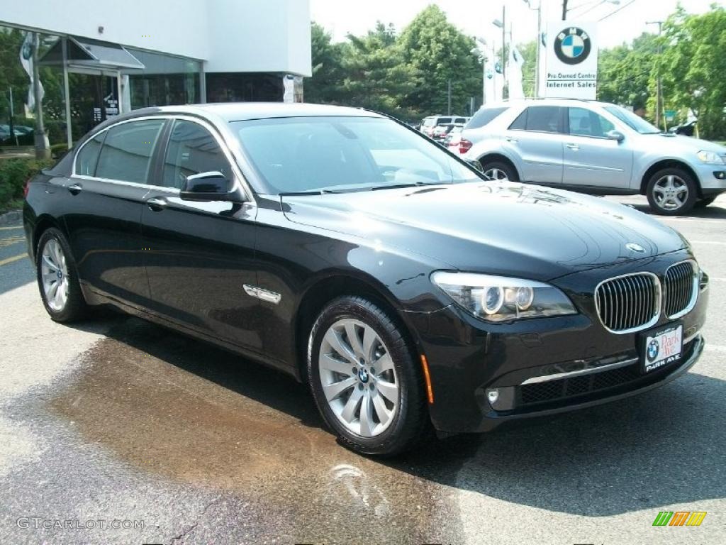 2011 7 Series 750Li xDrive Sedan - Jet Black / Black photo #3