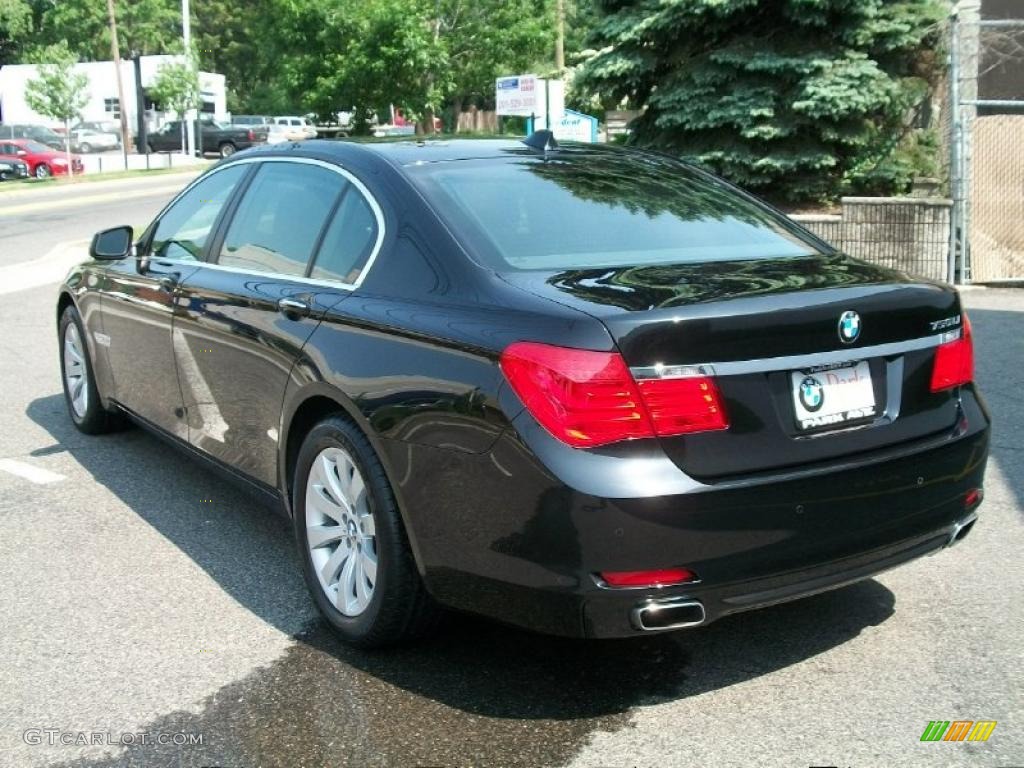 2011 7 Series 750Li xDrive Sedan - Jet Black / Black photo #7